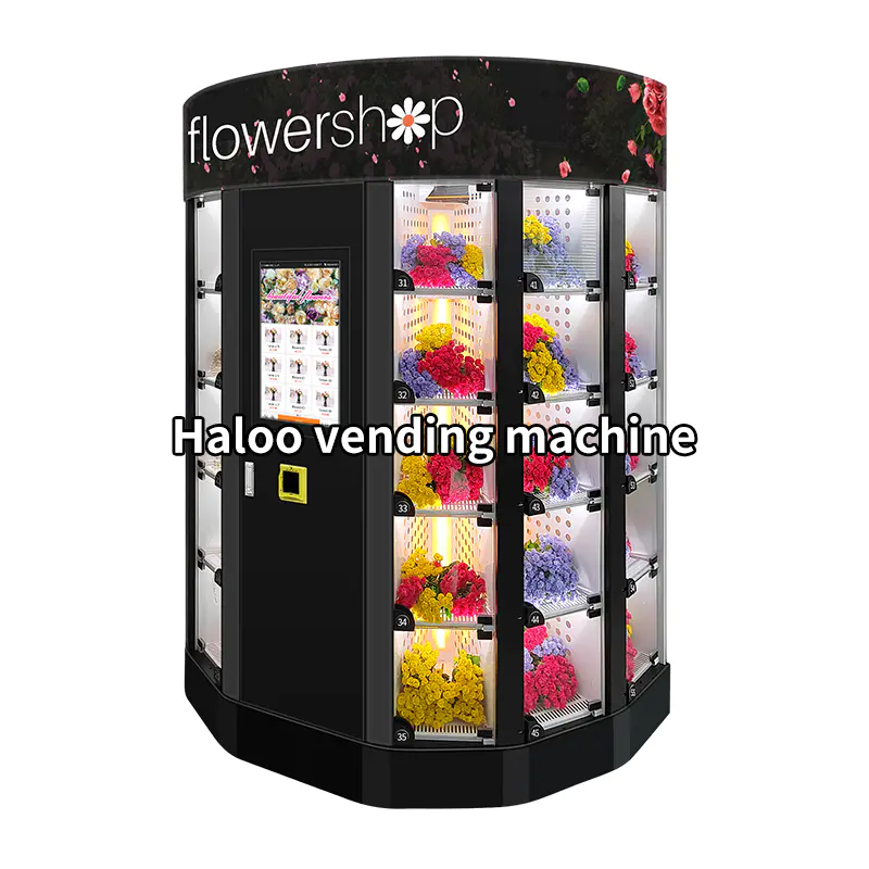 Automatic Fresh Flower Vending Machine With Refrigeration And Humidifier