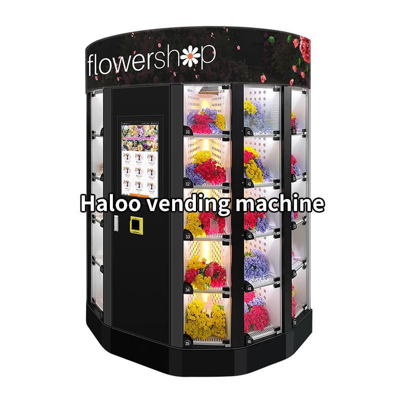 Haloo intelligent cabinet vending machine factory for drink-2