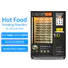 Haloo hot food vending machine factory for indoor