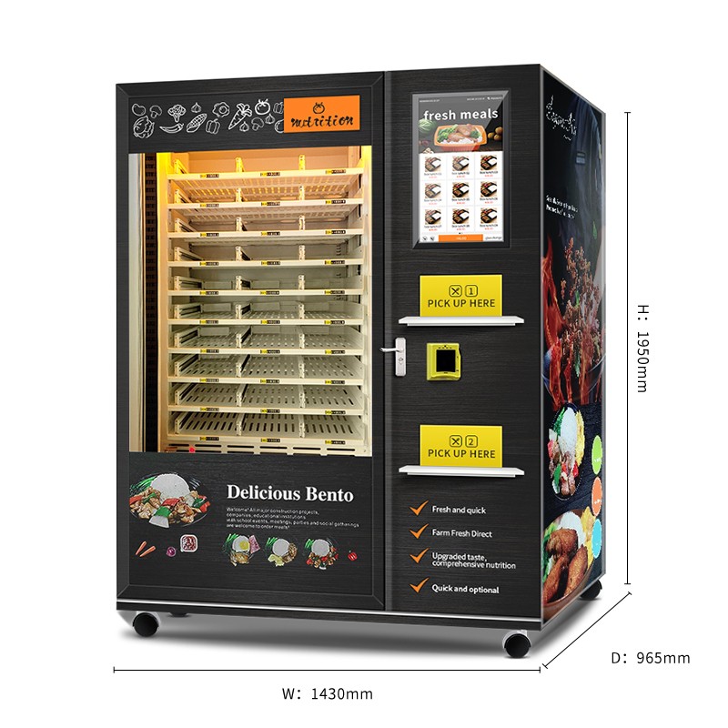Haloo hot food vending machine manufacturers wholesale for outdoor-5