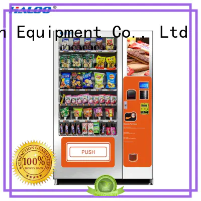 Haloo convenient combo vending machines wholesale for food
