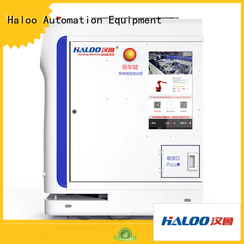 Haloo automatic robot vending machine design for lucky box gift