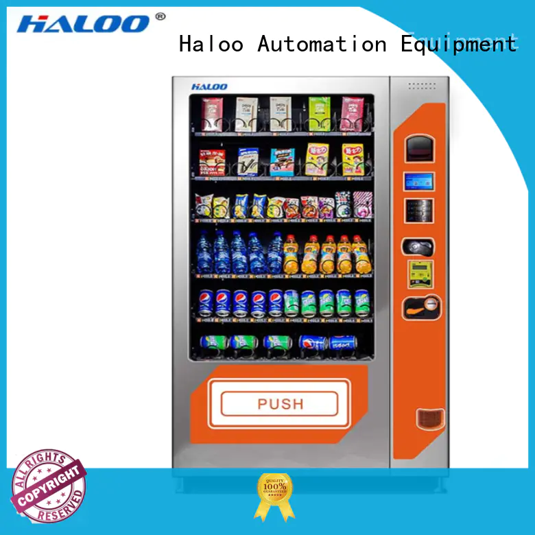 soft drink vending machine for snack Haloo
