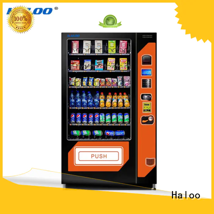 Haloo chocolate vending machine design for drink